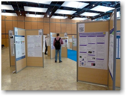 WWW2012: posters im konferenz-zentrum in lyon